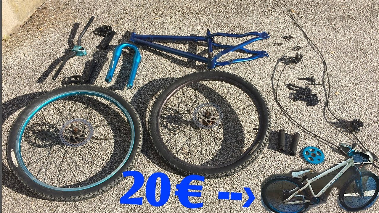 ON RETAPE UN DIRT A 20€ !!! // Building Bike Subsin
