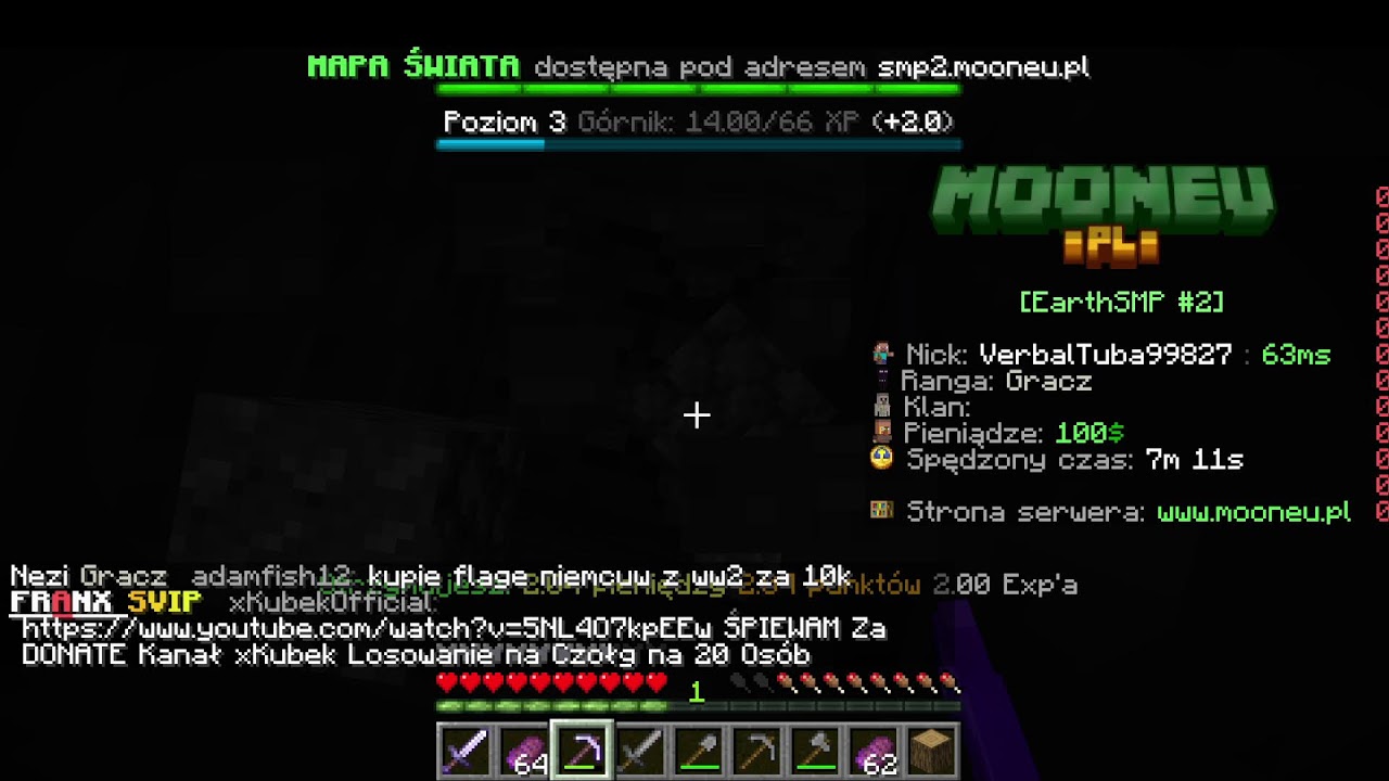 Gramy na serwerach widzów  Minecraft