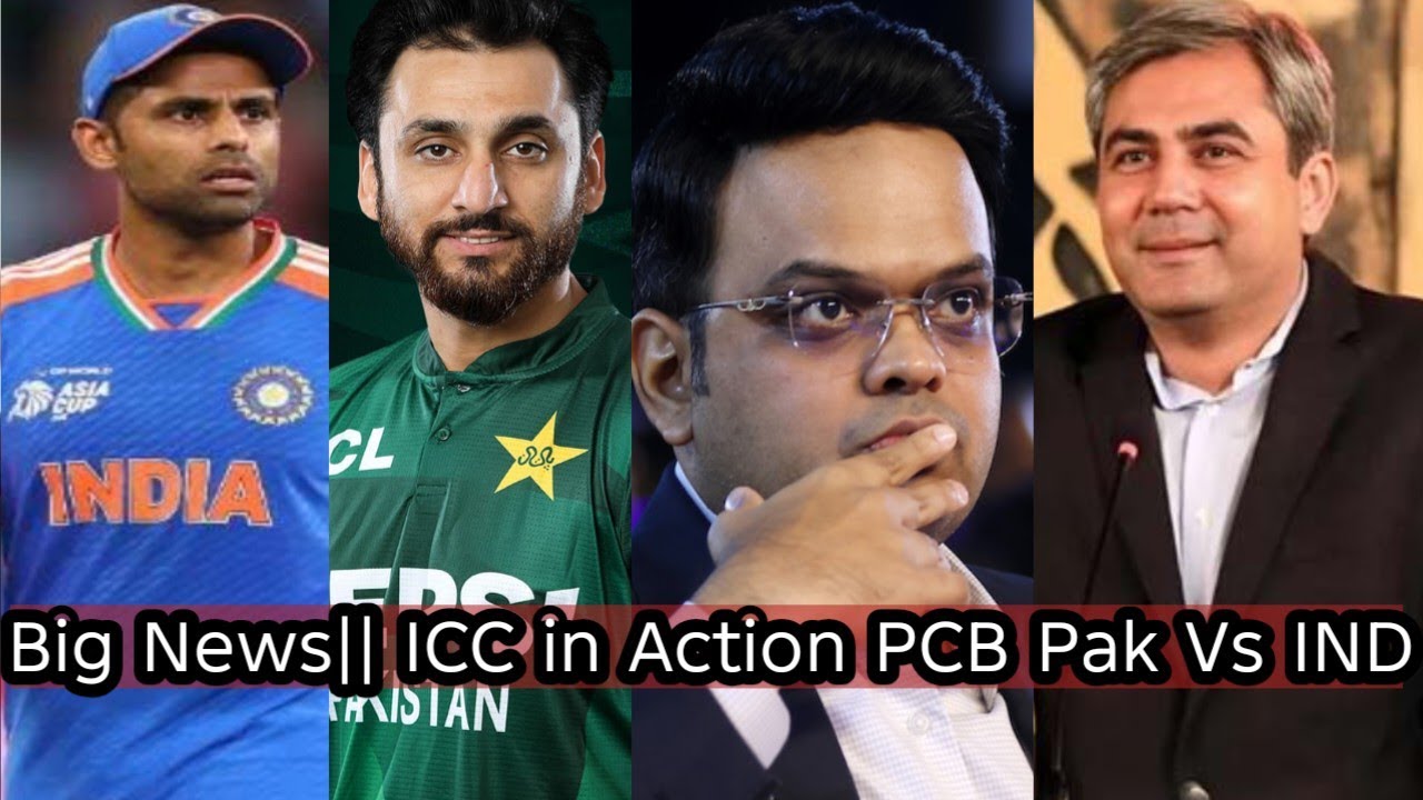 Big News|| ICC in Action PCB India Pakistan Match WC T20 Mohsin Naqvi & Jay Shah BCCI  