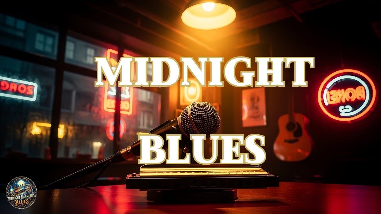 Midnight Harmonica Blues – Slow Blues for Late Night Relaxation