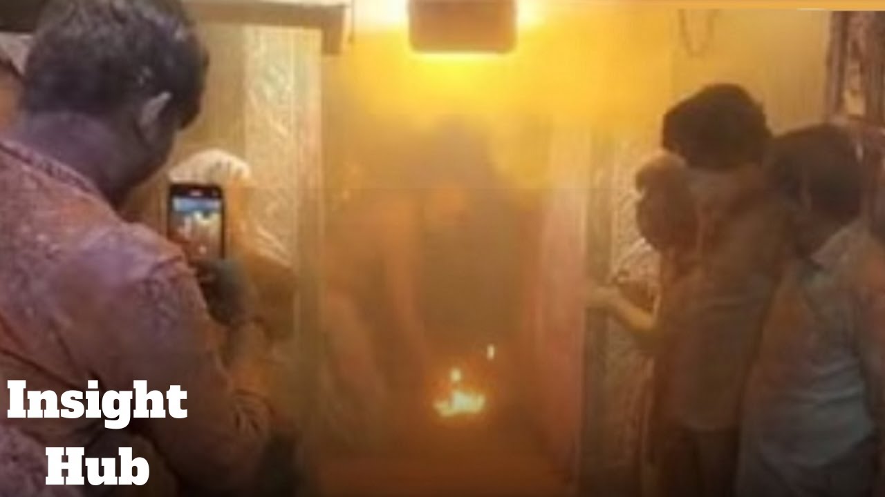 Fire Erupts During Holi at Mahakaleshwar Temple in Ujjain, 14 Injured