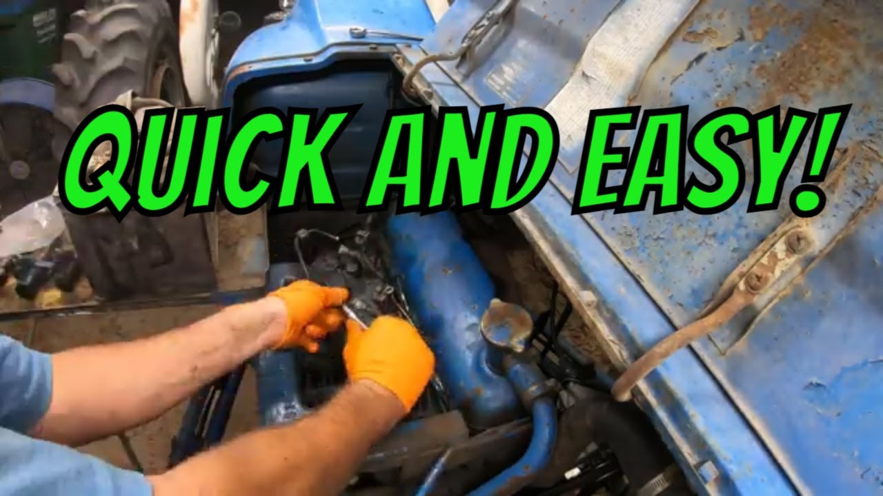 Ford 3000 Injector Replacement