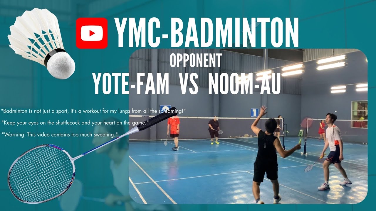 EP129_YMC-Badminton #รวมพลคนตีแบด#ก๊วนแบด