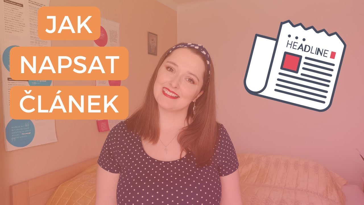 Jak napsat článek v angličtině | Struktura a užitečné fráze
