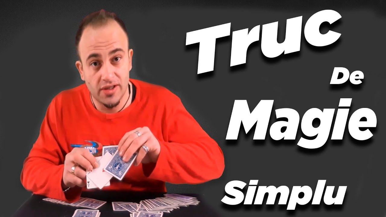 Truc de magie cu carti extrem de simplu dar impresionant explicat