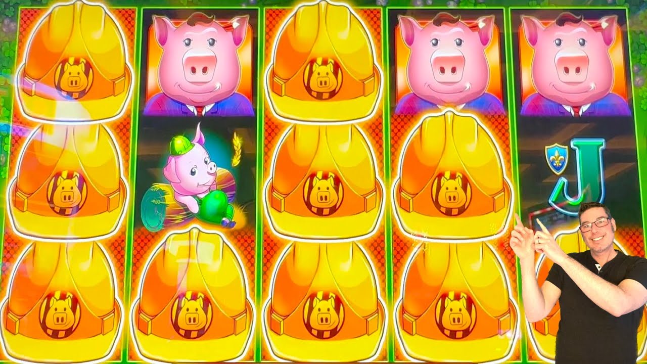 Играем Huff N More Puff в ЛАС-ВЕГАСЕ!! 🐺💰🎰