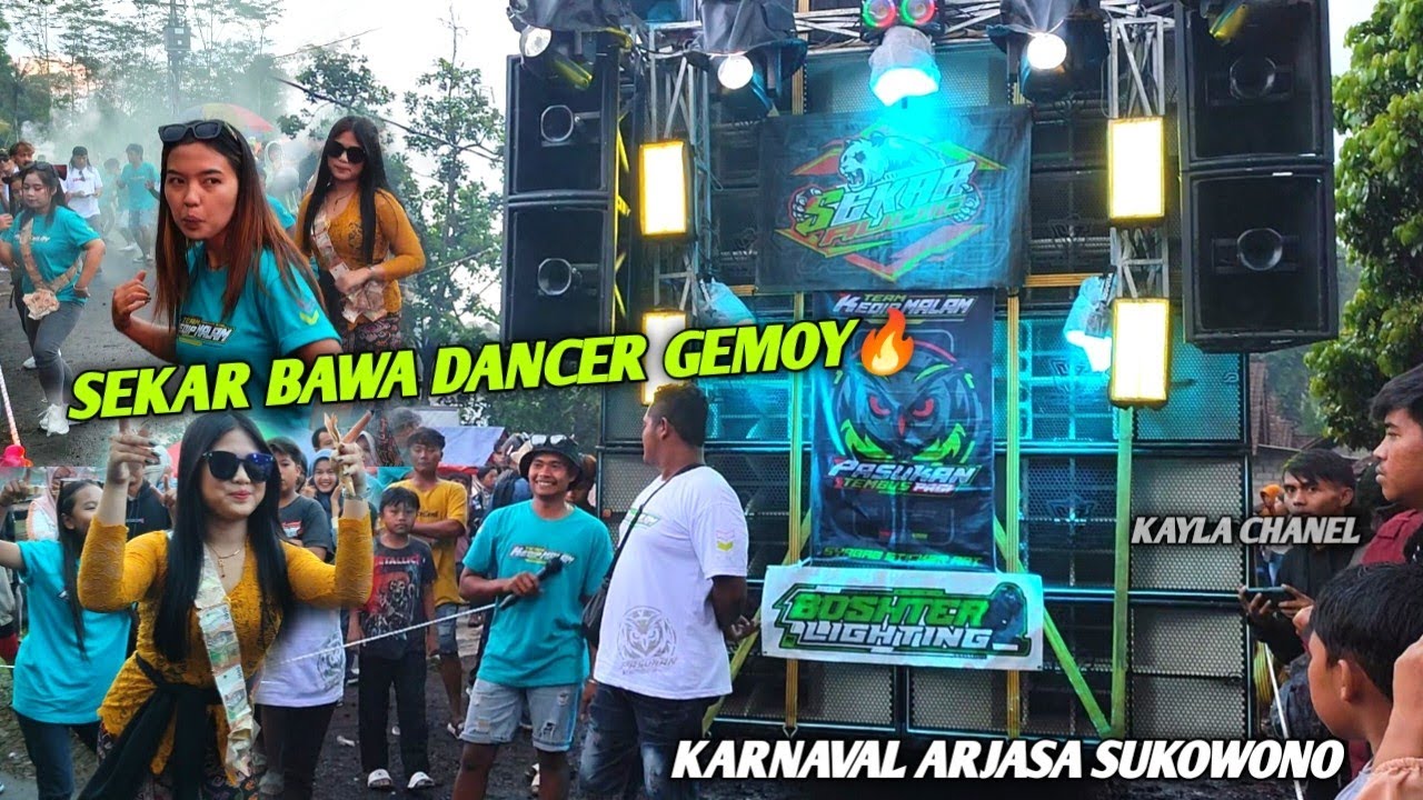 SEKAR AUDIO BAWA DANCER GEMOY🔥SOUNDNYA SANGAR PASUKANNYA GEMOI & MBOIS KARNAVAL ARJASA SUKOWONO