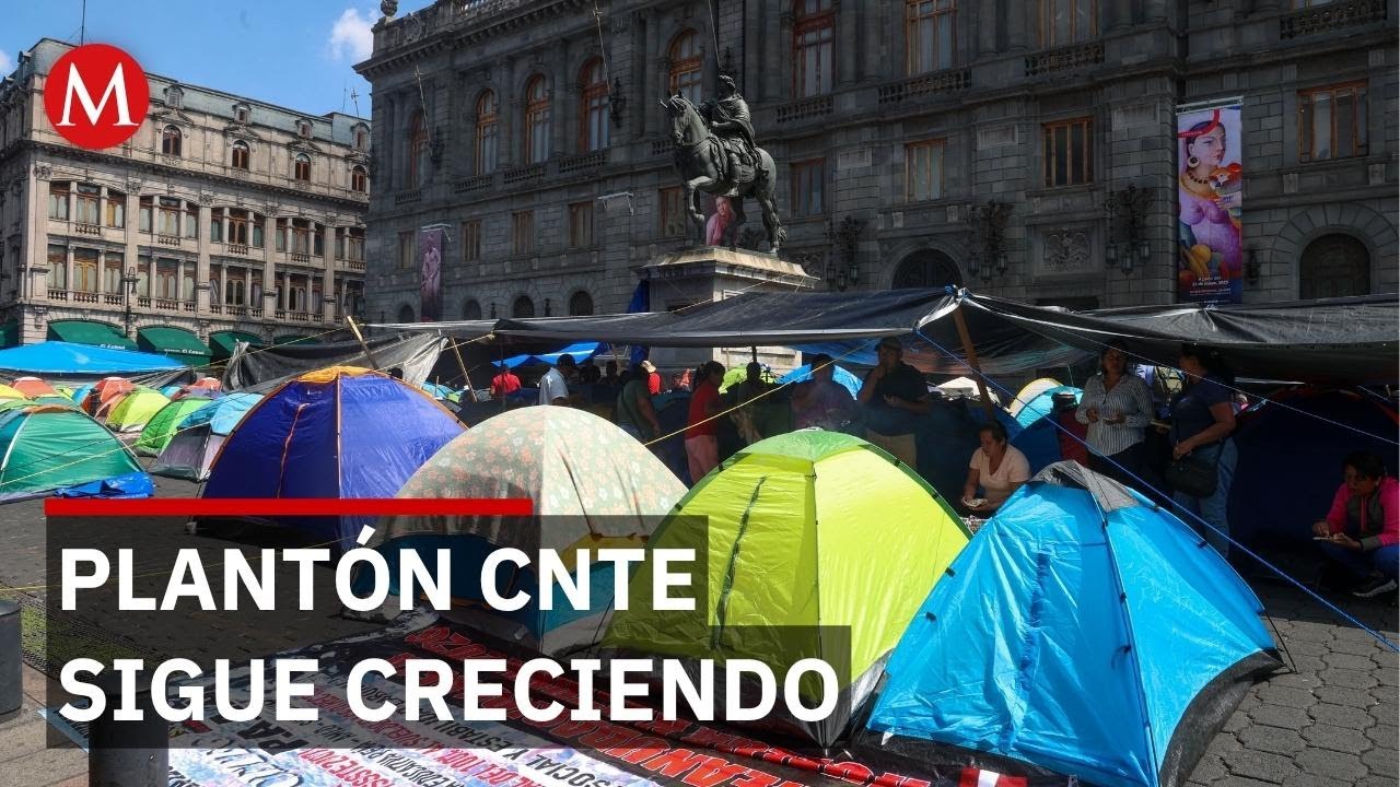 CNTE expande plant&oacute;n en siete puntos del Centro a 9 d&iacute;as del Mundial