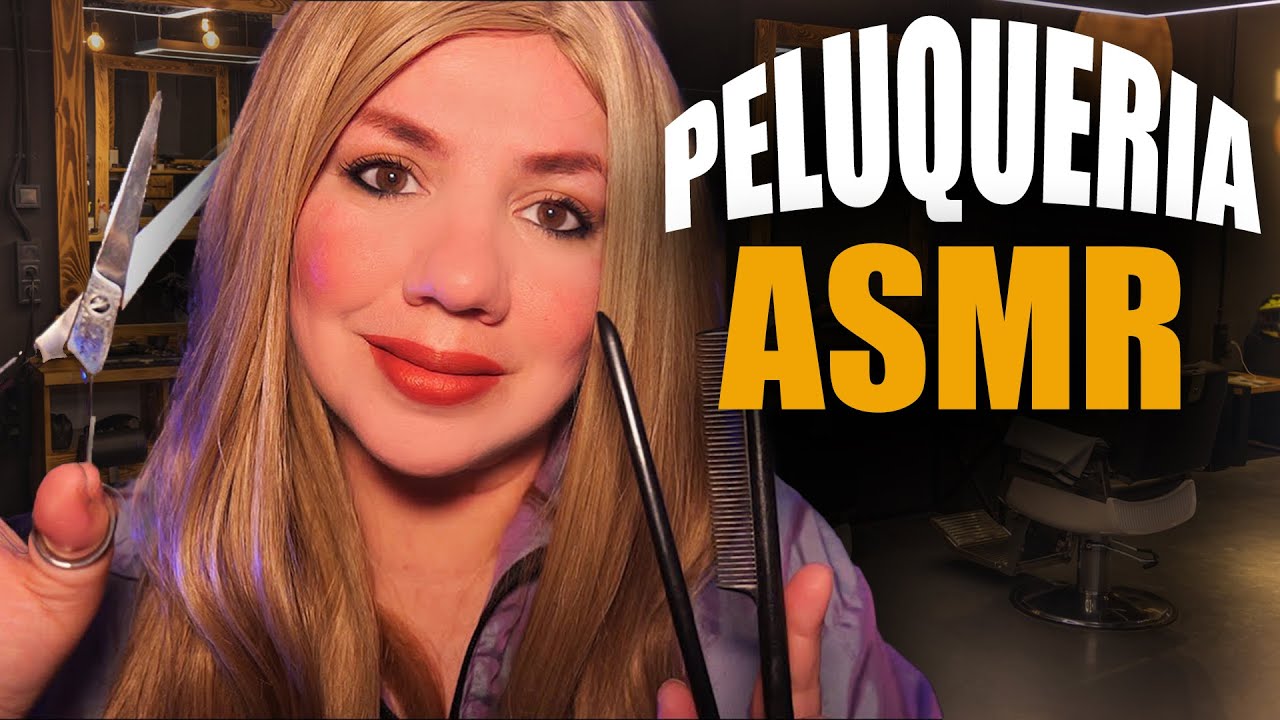 Roleplay Atencion Personal para tu CABELLO  ✂️ Corte & Masaje ✂️ ASMR Español