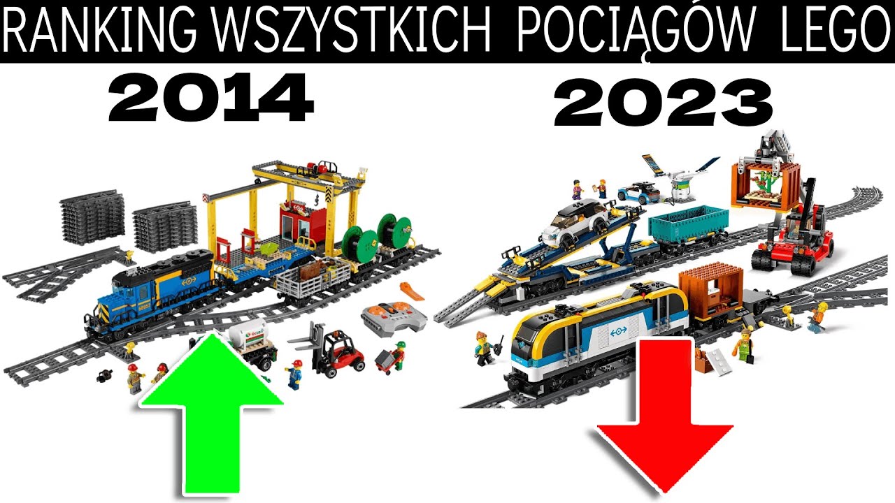 РЕЙТИНГ ВСЕХ ПОЕЗДОВ LEGO #lego #lego2024 #fabio