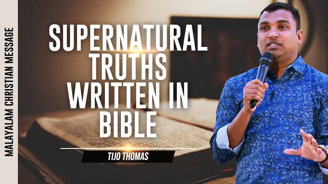 Supernatural Truths written in Bible | English/Malayalam christian message
