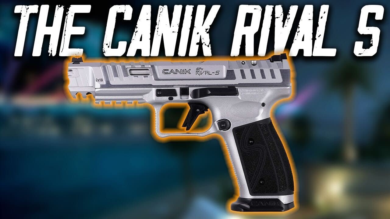 Пистолет Canik SFx Rival-S со стальной рамкой