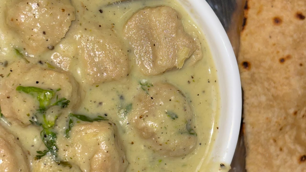 Creamy pepper soya chunks curry #tasty#viralrecipe#homemade#healthy  