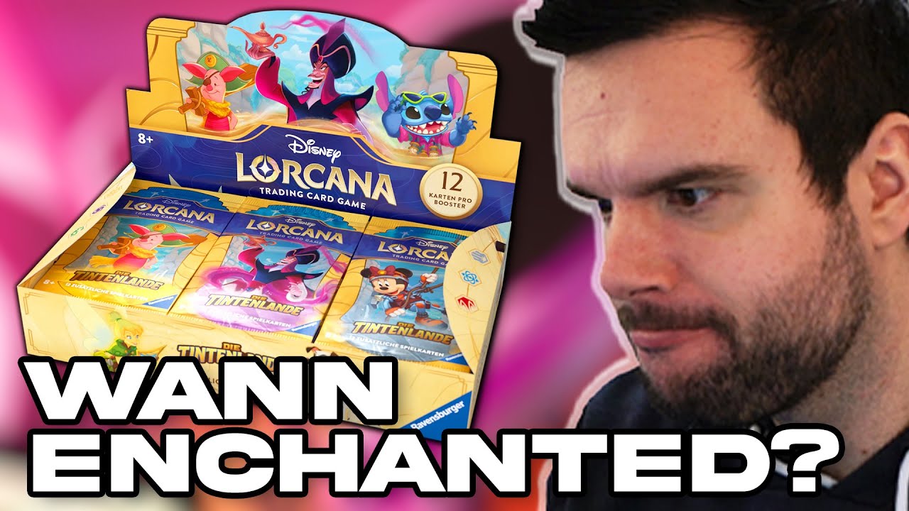 Lorcana Display Nr. 15 - Endlich eine Enchanted? 😁 Into The Inklands Unboxing
