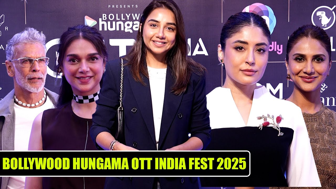 Bollywood Hungama OTT India Fest 2025: Aditi Rao Hydari, Prajakta Koli & Kritika Kamra Shine!