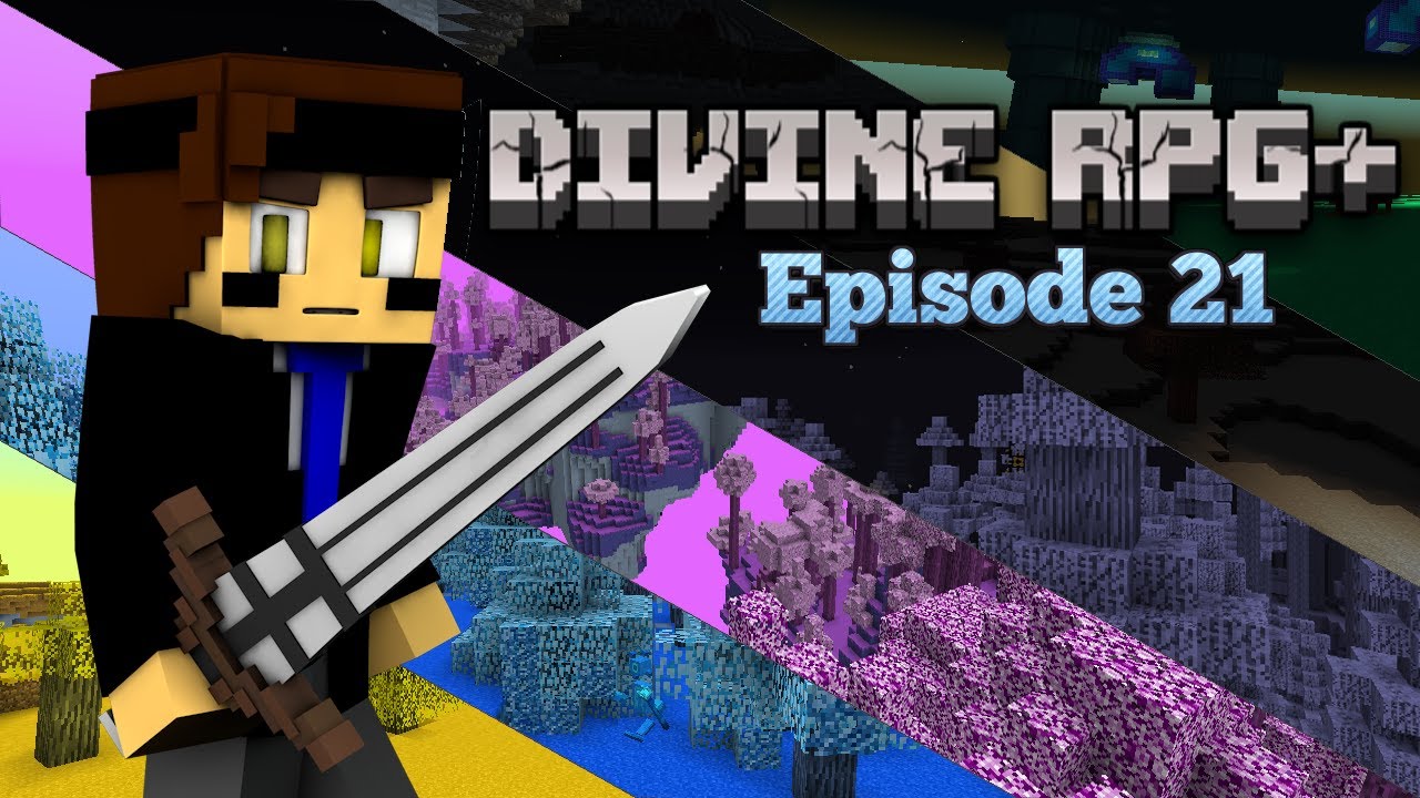 Divine RPG Plus E21 Mortum Bosses (Minecraft Modded Survival)