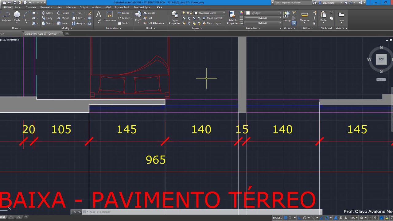 Desenho Arquitetônico 2019.1 - Aula 08 A - Fachadas