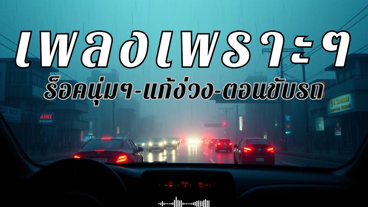 รวมเพลงไทยสตริงเพราะๆ แนวร็อคนุ่มๆ เปิดฟังแก้ง่วงตอนขับรถ