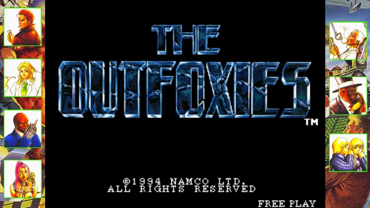 The Outfoxies (Namco System NB-2 Arcade Intro and Short Demo)