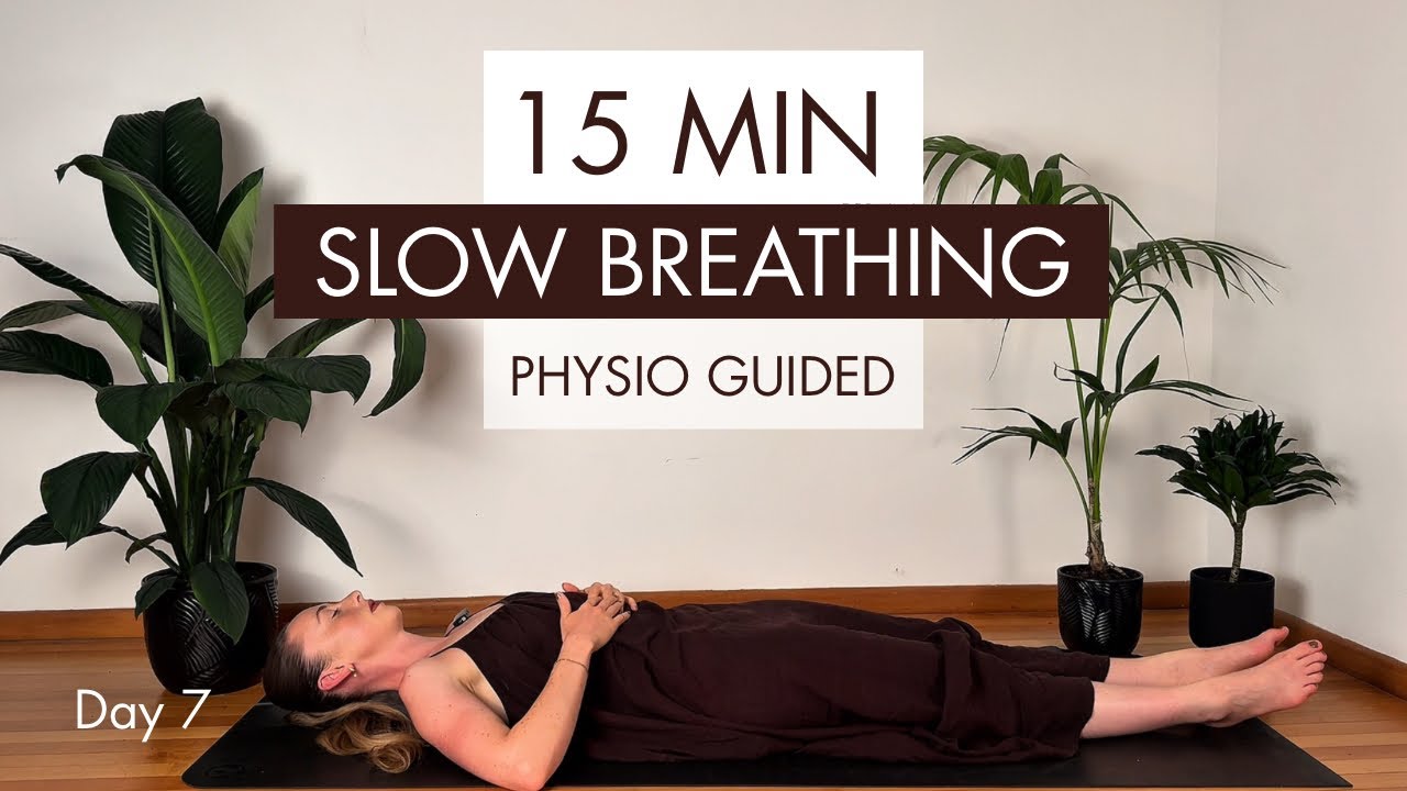 Breathe Less, Not More | 15 Min Slow Breathing for Air Hunger & Breathing Pattern Disorder | Day 7