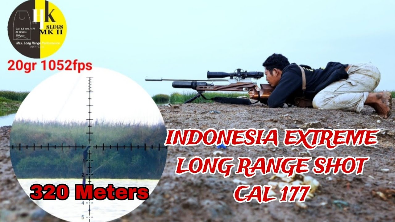 INDONESIA EXTREME LONG RANGE SHOT 320 METERS 😱