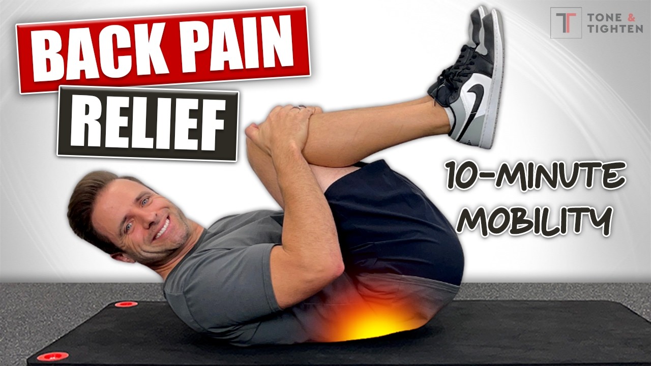 10 Min Mobility For FAST Lower Back Pain Relief! [PT GUIDED]