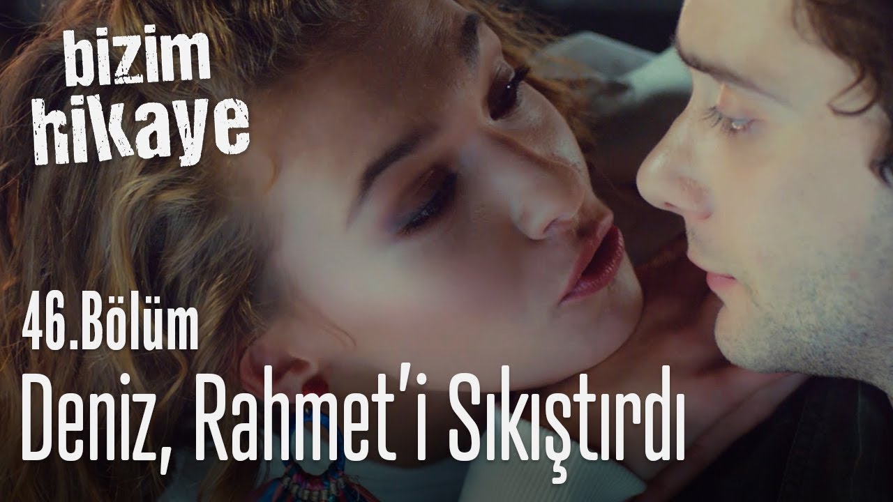 Deniz, Rahmet'i kütüphanede sıkıştırdı - Bizim Hikaye 46. Bölüm