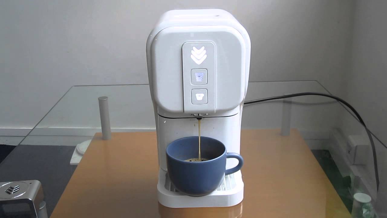 Les Numériques : Cafetière à dosettes Malongo Ek'Oh, personnalisation de la taille du café