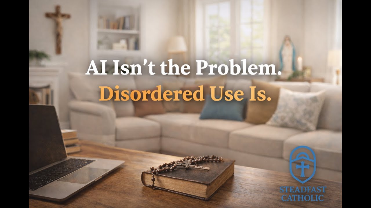 AI Isn’t the Problem. Disordered Use Is. | Catholic Reflection