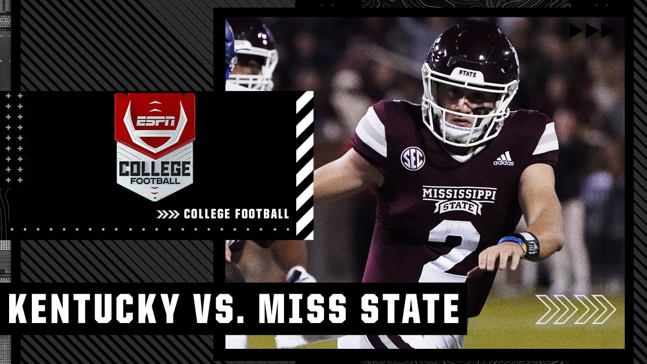 Kentucky Wildcats at Mississippi State Bulldogs | Full Game Highlights
