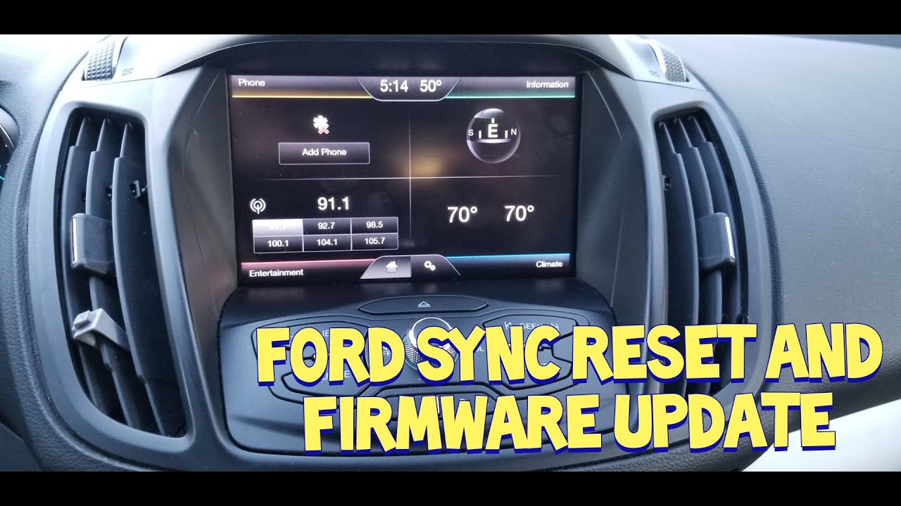 Сброс синхронизации Ford и обновление прошивки. Решите проблемы в вашем Ford или Lincoln!