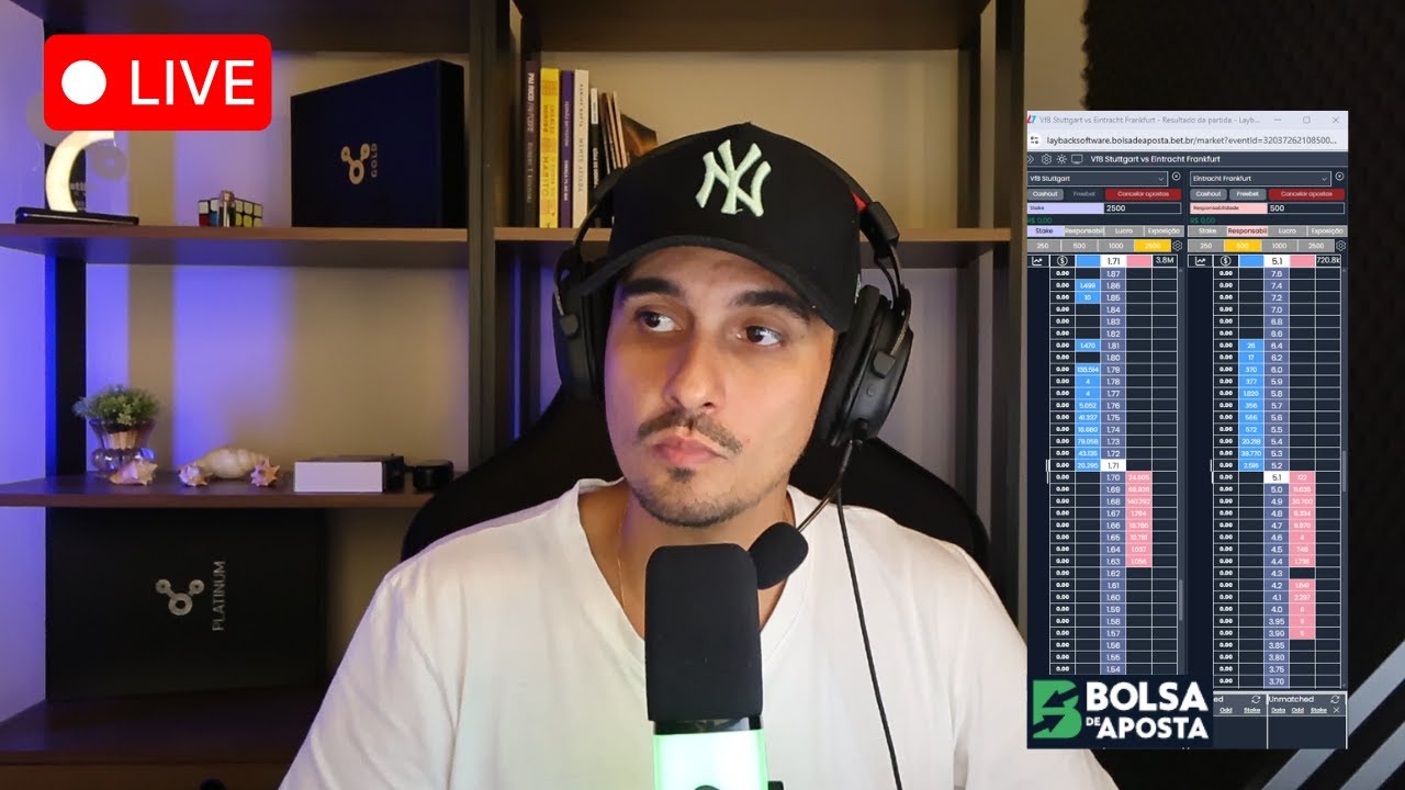 LIVE TRADE ESPORTIVO 11/03 14:45 - Operando ao vivo com - Gustavo Baumann