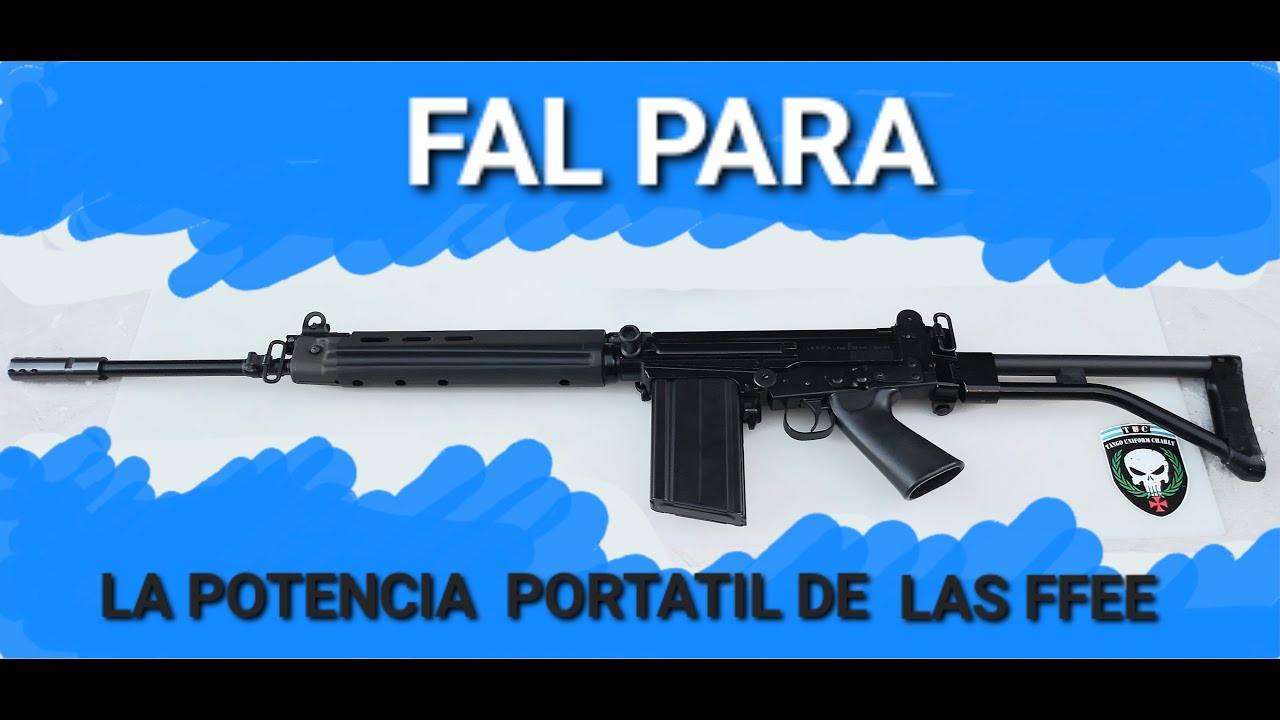 Fusil FAL PARA, comparacion con el FAL comun y porque es el preferido por las Fuerzas Especiales.
