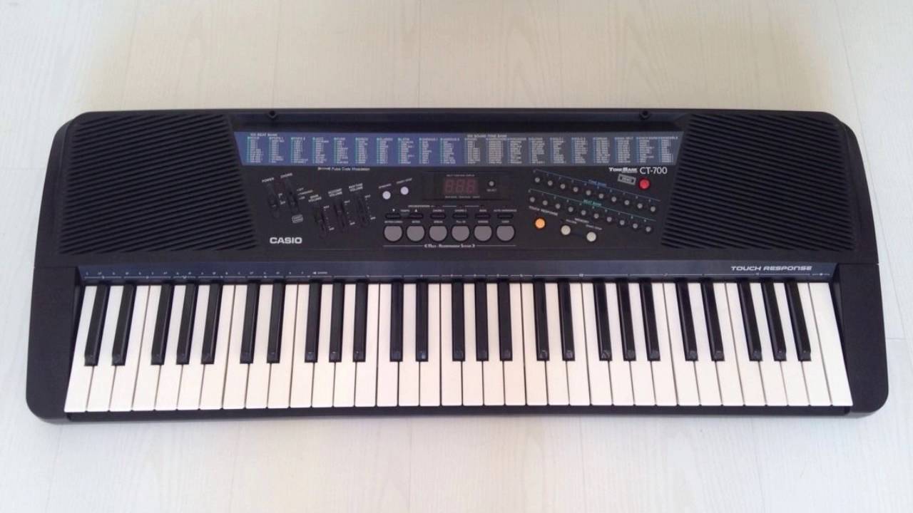 CASIO CT-700 styly 1. část