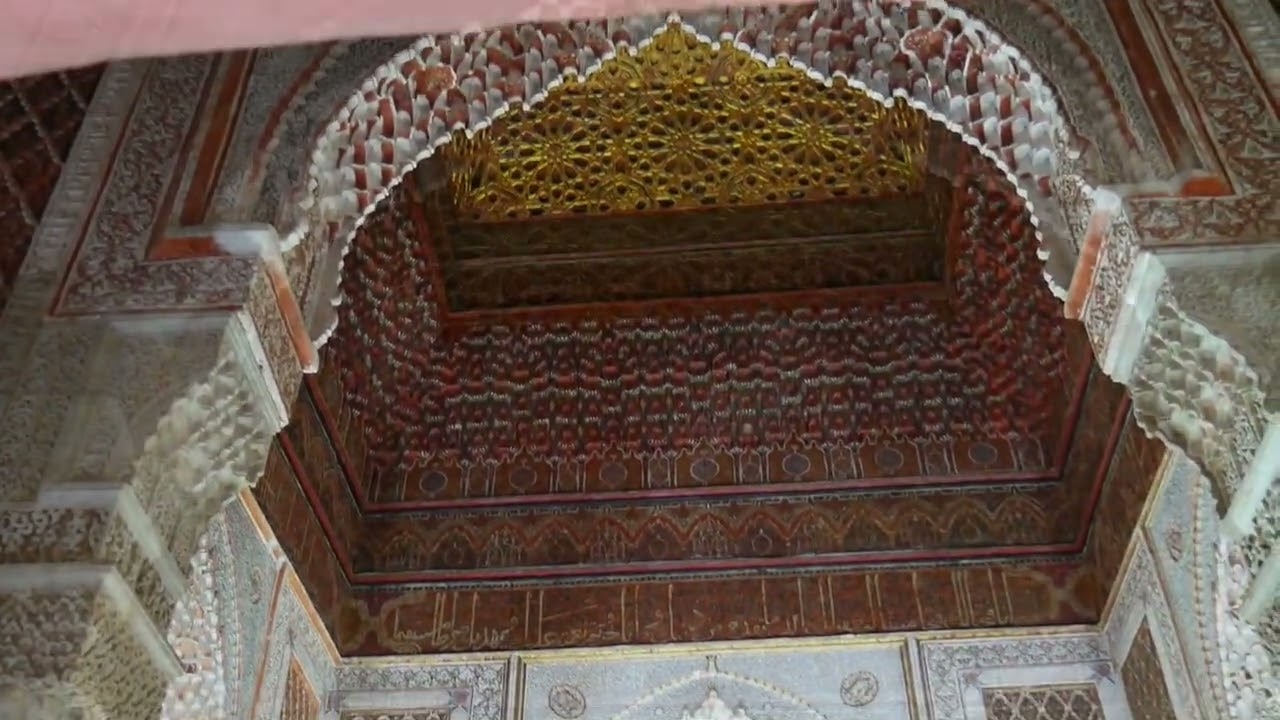 Vidéo des Tombeaux Saadiens Marrakech, le 24 janvier 2026