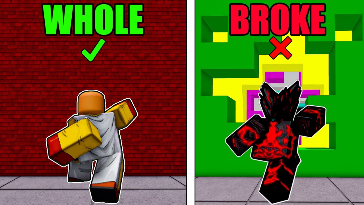 What MOVESET can break EVERY OBSTACLE in The Strongest Battlegrounds?
