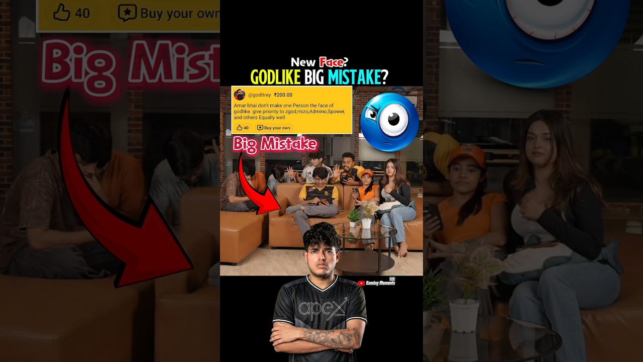 Godlike big mistake? #bgmi #jonathan #godlike