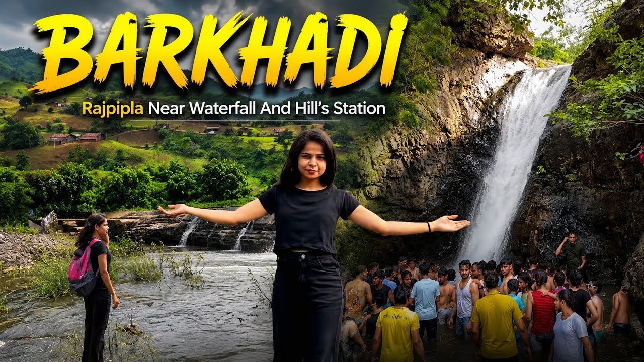 Barkhadi Waterfall Near Rajpipla | Barkhadi Hills station | Barakhadi waterfall