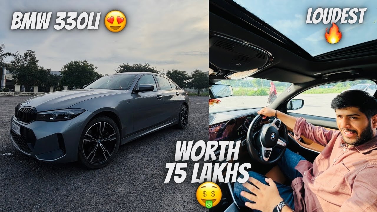 BMW 330 Li 2025 🩶 Worth 75 Lakhs | M Sport 🚀 Tushar Arora