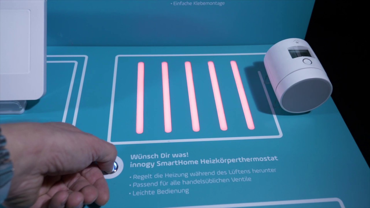 Interaktives Display f&uuml;r Geb&auml;udeautomatisierung