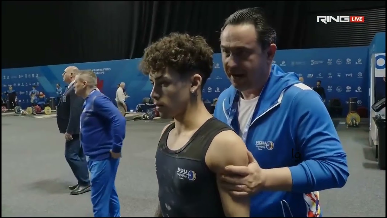 European Weightlifting Championships 2025 MEN 55 kg - part 1