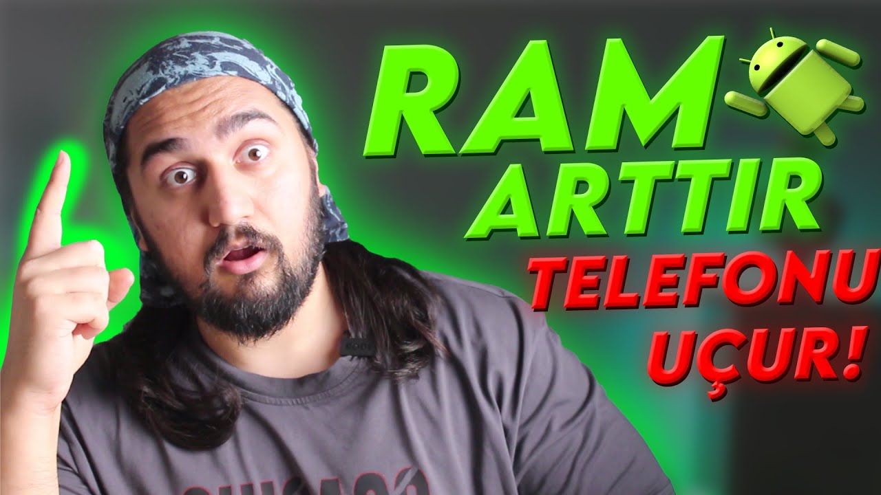 ANDROİD RAM ARTTIRMA! - ROOT ATMA VE ROOT KALDIRMA!