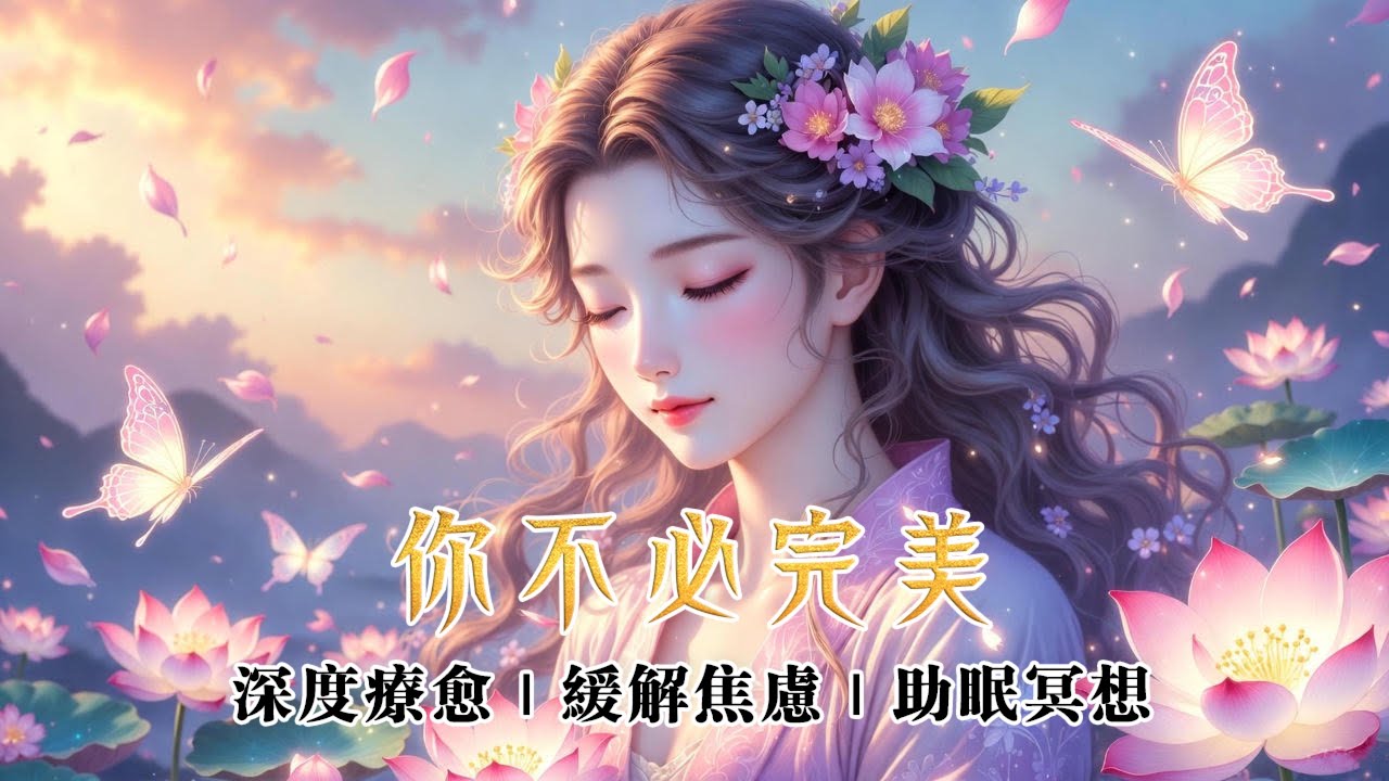 《你不必完美》｜溫柔治愈佛曲｜放下自責，佛說你已足夠（AI吟唱·心靈療愈）"You Don't Have to Be Perfect" | Gentle Healing Buddhist Music