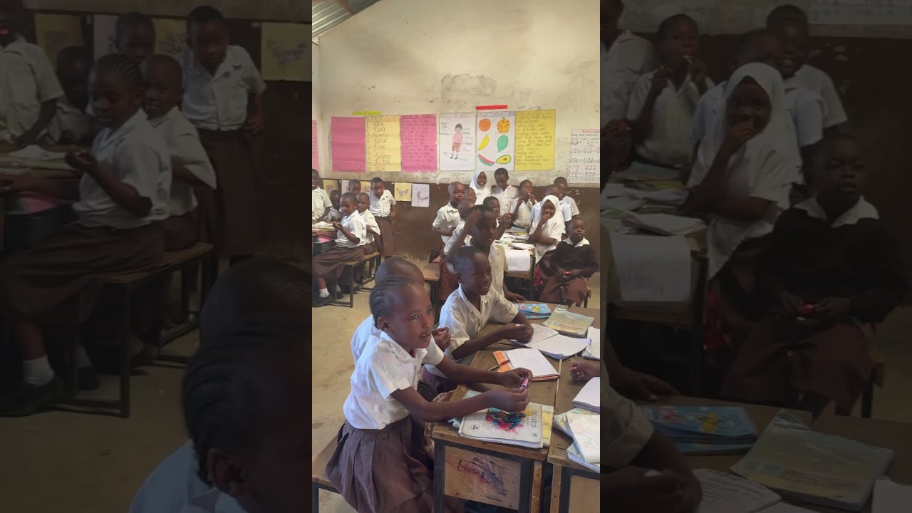 Beautiful school children in Kenya#kenya #schoollife
