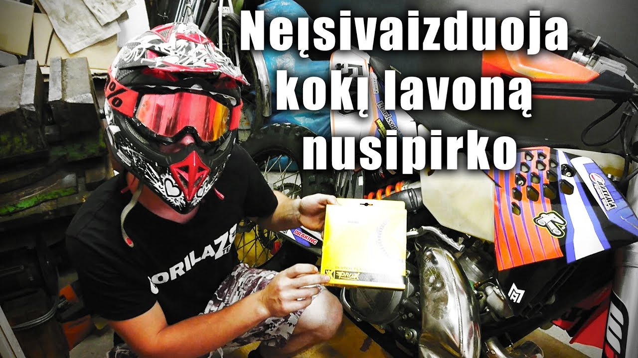 Moto Garažas #1 | Nauja sankaba naujam LAVONUI!