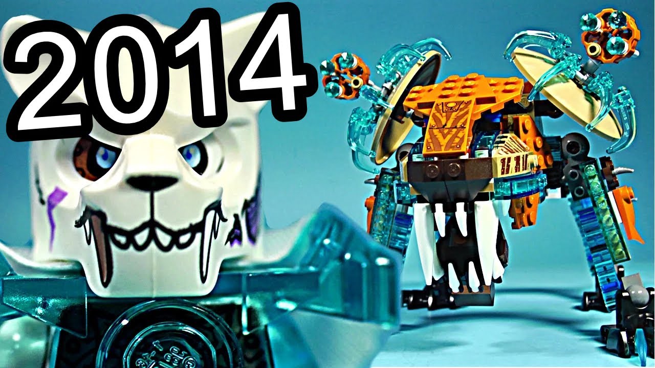 Classic LEGO Chima from 2014 : Sir Fangar's Saber Tooth Walker 70143