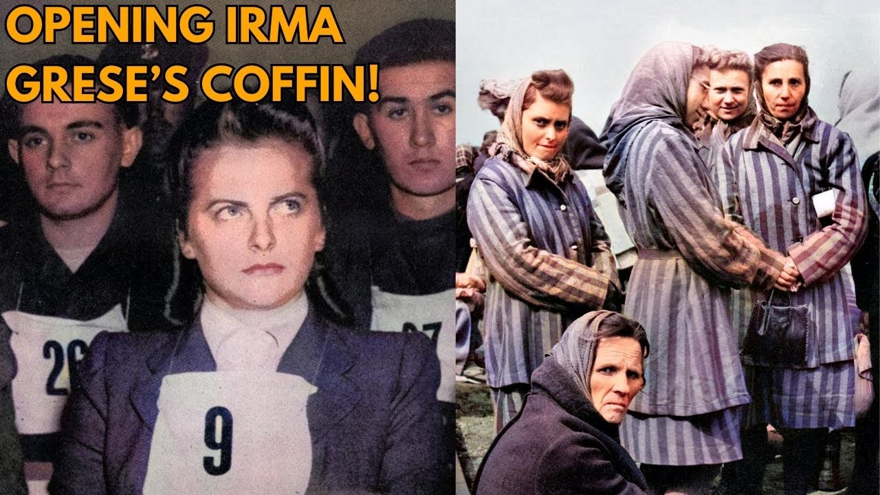 The Opening Of Irma Grese's Coffin - The Beautiful Beast Of Auschwitz