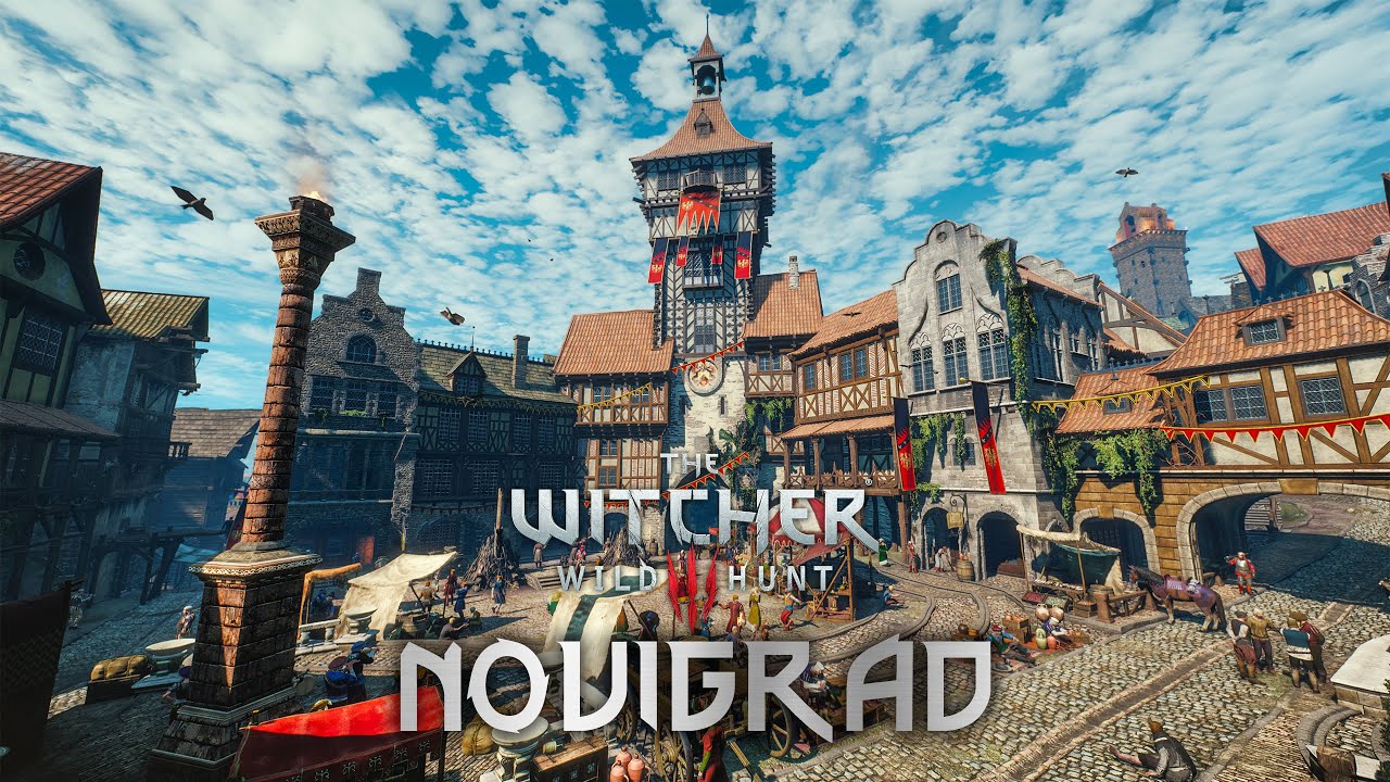 The Witcher 3 AMBIENCE - Novigrad  │ ASMR