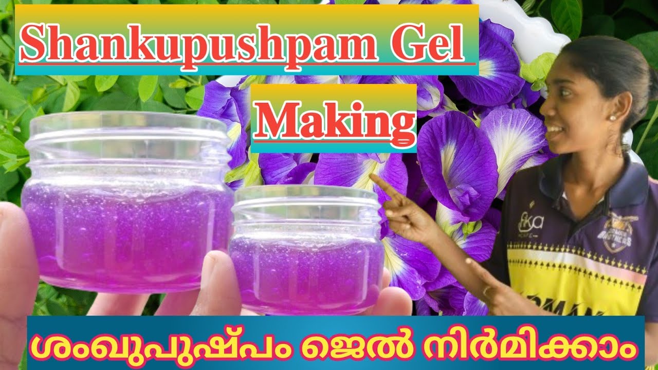 ശംഖുപുഷ്പം വീട്ടിലുണ്ടോ..? എങ്കിൽ എളുപ്പത്തിൽ ഒരു ജെൽ ഉണ്ടാക്കാം 🥰|Shankupushpam gel making