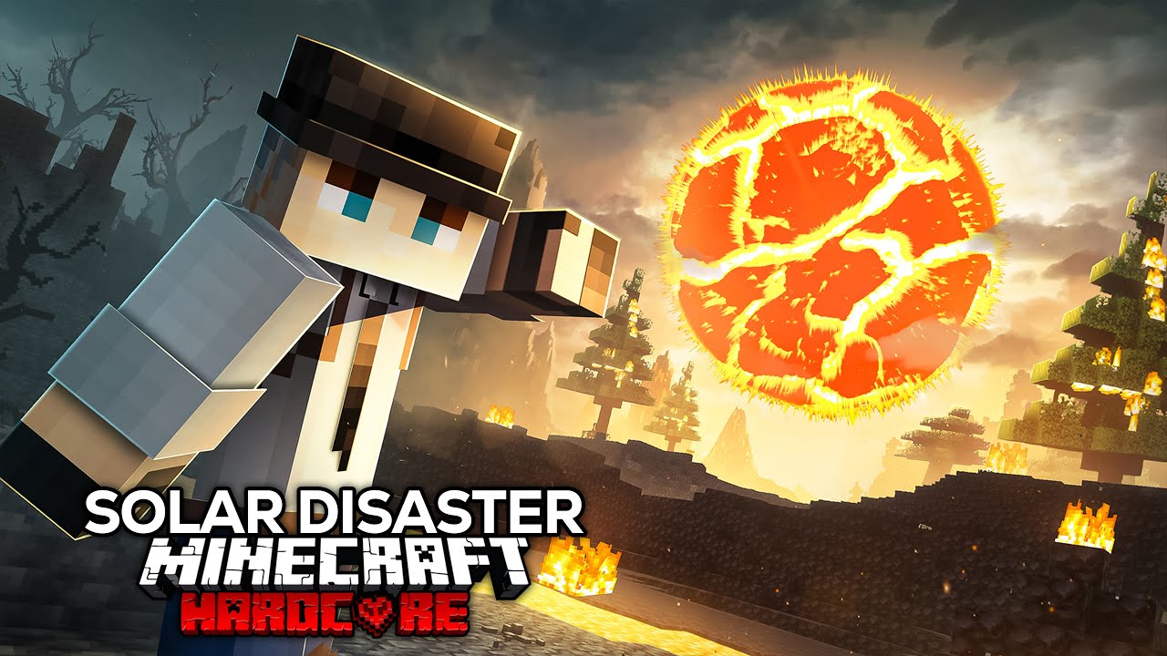 The Sun is DESTROYING My Minecraft World and I Must Escape